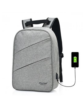 Men USB Charging 15.6″ Laptop Bag Business Travel Multi-functional Backpack