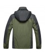 7XL Plus Size Outdoor Climbing Water Resistant Windproof Detachable Hood Jackets for Men