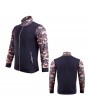 Fashion Military Camo Printing Outdoor Running Sport Patchwork Casual Jackets for Men