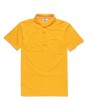 Men Summer Golf Shirt Multicolor Turn-down Collar Front Pocket Short Sleeve T Shirt